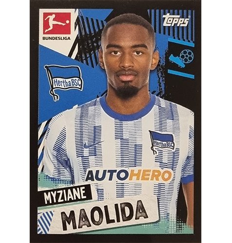 Topps Bundesliga Sticker Saison 2021/2022 Nr 072 Myziane Maolida