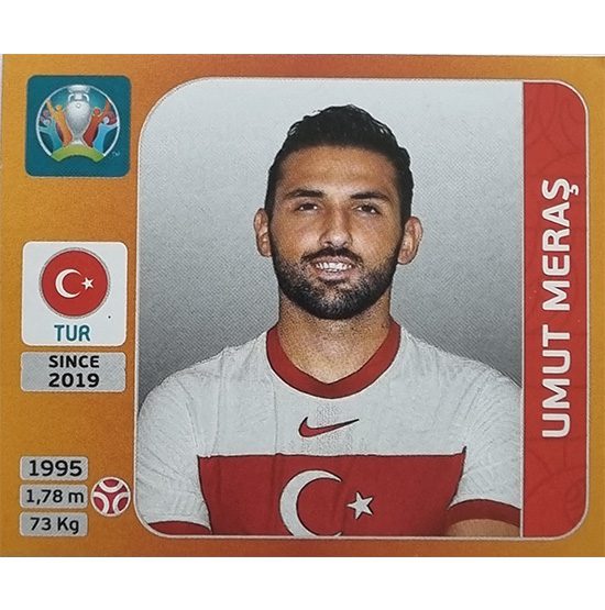 Panini EURO 2020 Sticker Nr 072 Umut Meras