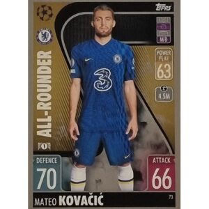 Topps Champions League 2021/2022 Nr 073 Mateo Kovacic