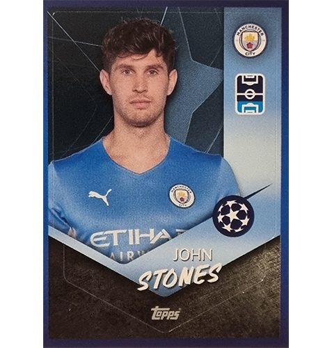 Topps Champions League Sticker 2021/2022 Nr 073 John Stones