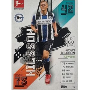 Topps Match Attax Bundesliga 2021/22 Nr 075 Joakim Nilsson
