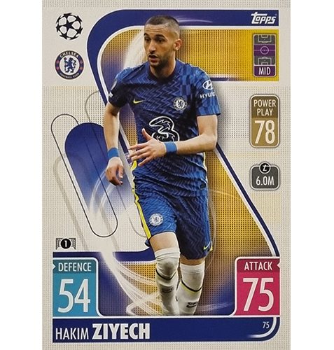 Topps Champions League 2021/2022 Nr 075 Hakim Ziyech