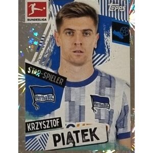 Topps Bundesliga Sticker Saison 2021/2022 Nr 076 Krzysztof Piatek