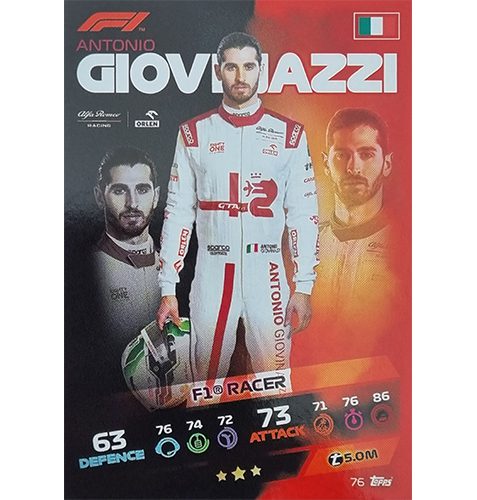 Turbo Attax 2021 Nr 076 Antonio Giovinazzi