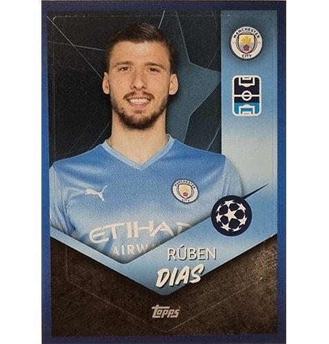 Topps Champions League Sticker 2021/2022 Nr 076 Ruben Dias