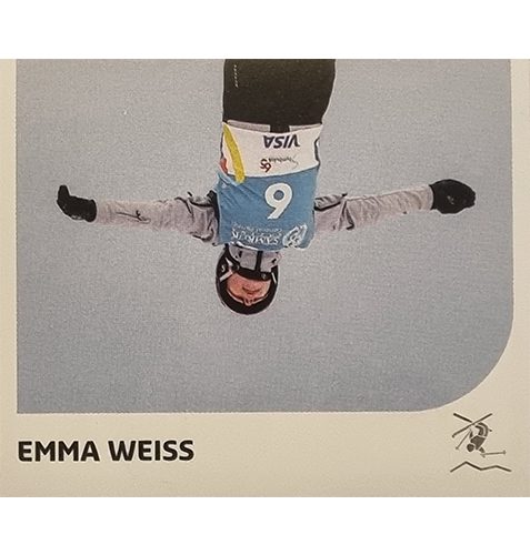 Panini Winterspiele 2022 Peking Sticker - Nr 077 Emma Weiss