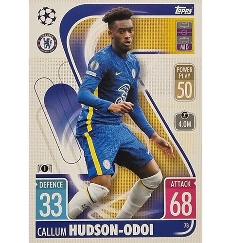 Topps Champions League 2021/2022 Nr 078 Callum Hudson Odoi