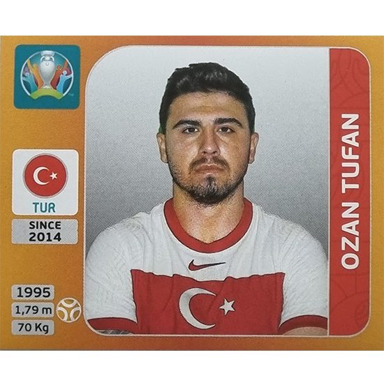 Panini EURO 2020 Sticker Nr 078 Ozan Tufan