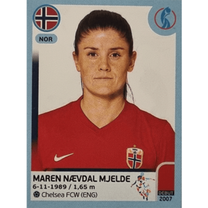 Panini Frauen EM 2022 Sticker - Nr 079 Maren Naevdal Mjelde