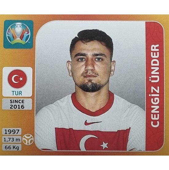 Panini EURO 2020 Sticker Nr 079 Cengiz Ünder