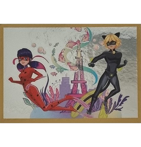 Panini Miraculous Ladybug Heroez in the World Sticker Nr 080