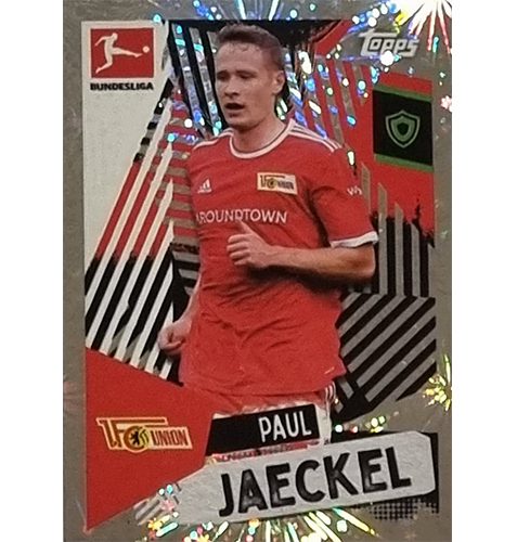 Topps Bundesliga Sticker Saison 2021/2022 Nr 080 Paul Jaeckel