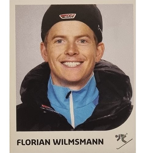 Panini Winterspiele 2022 Peking Sticker - Nr 080 Florian Wilmsmann