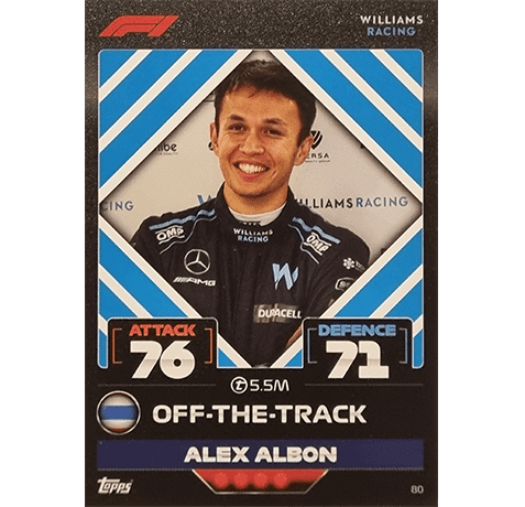 Topps Formula 1 Turbo Attax 2022 Trading Cards Nr 080