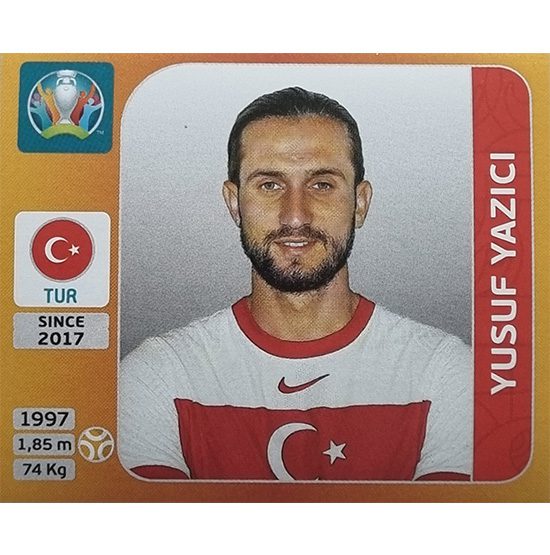 Panini EURO 2020 Sticker Nr 080 Yusuf Yazici