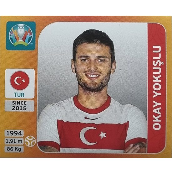 Panini EURO 2020 Sticker Nr 081 Okay Yokuslu