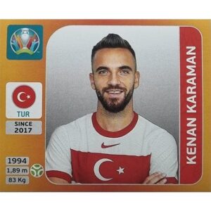 Panini EURO 2020 Sticker Nr 082 Kenan Karaman