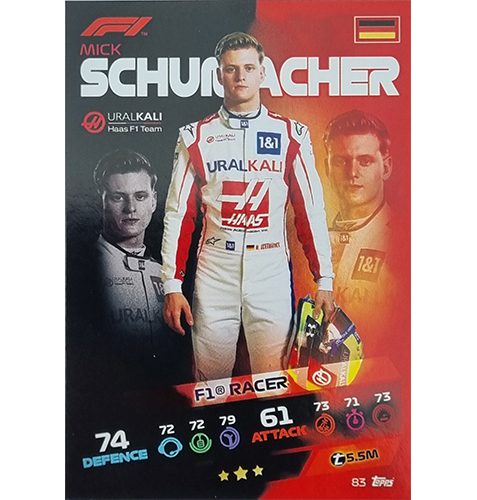 Turbo Attax 2021 Nr 083 Mick Schumacher