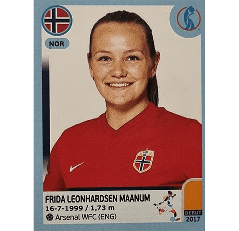 Panini Frauen EM 2022 Sticker - Nr 084 Frida Leonhardsen Maanum