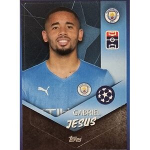 Topps Champions League Sticker 2021/2022 Nr 084 Gabriel Jesus