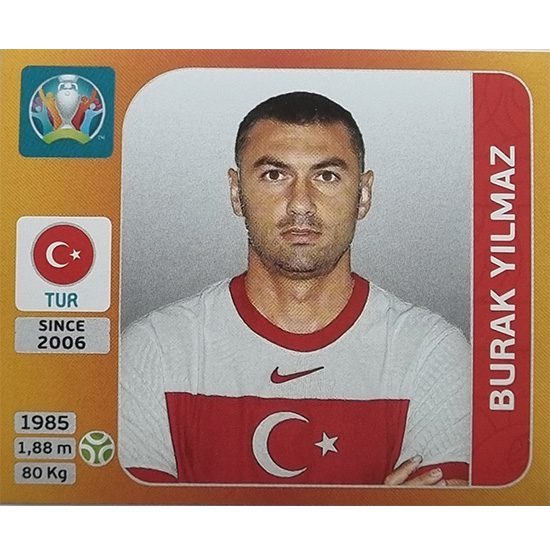 Panini EURO 2020 Sticker Nr 085 Burak Yilmaz