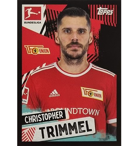 Topps Bundesliga Sticker Saison 2021/2022 Nr 086 Christopher Trimmel