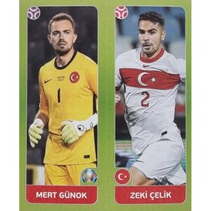 Panini EURO 2020 Sticker Nr 086 Günok Celik