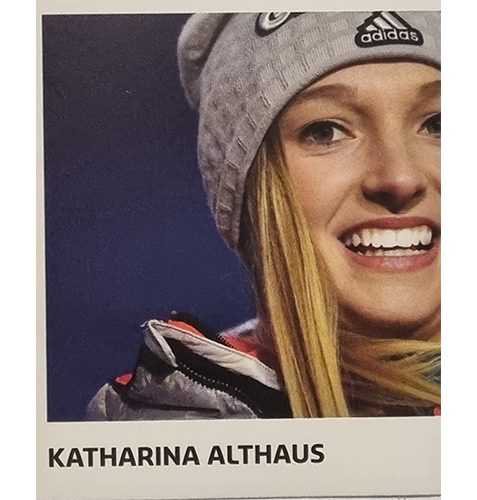 Panini Winterspiele 2022 Peking Sticker - Nr 088 Katharina Althaus