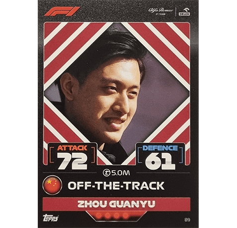 Topps Formula 1 Turbo Attax 2022 Trading Cards Nr 089