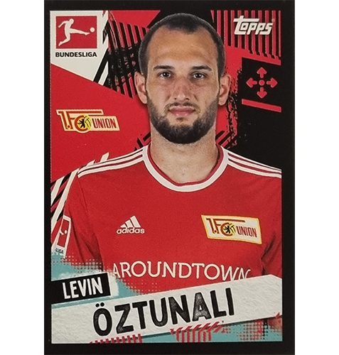 Topps Bundesliga Sticker Saison 2021/2022 Nr 090 Levin Öztunali