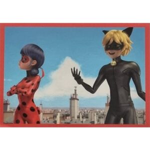 Panini Miraculous Ladybug Heroez in the World Sticker Nr 090