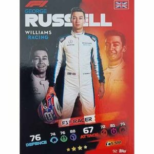 Turbo Attax 2021 Nr 092 George Russell