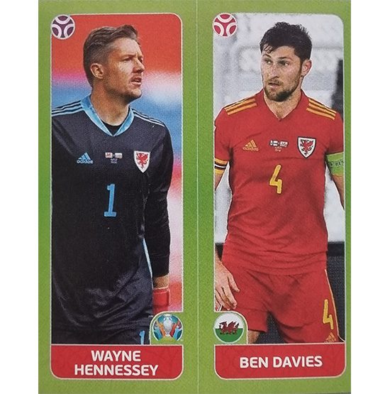 Panini EURO 2020 Sticker Nr 092 Hennessey Davies