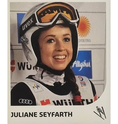 Panini Winterspiele 2022 Peking Sticker - Nr 093 Juliane Seyfarth