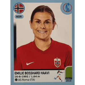 Panini Frauen EM 2022 Sticker - Nr 093 Emilie Bosshard Haavi