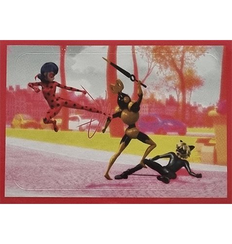 Panini Miraculous Ladybug Heroez in the World Sticker Nr 093