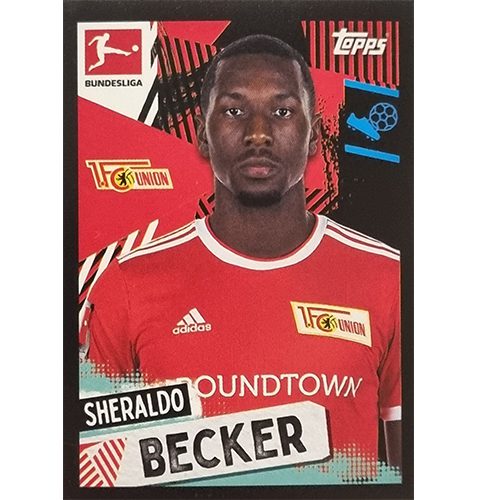 Topps Bundesliga Sticker Saison 2021/2022 Nr 094 Sheraldo Becker