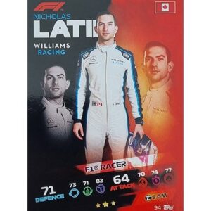 Turbo Attax 2021 Nr 094 Nicholas Latifi