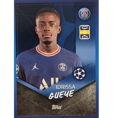 Topps Champions League Sticker 2021/2022 Nr 095 Idrissa Gueye