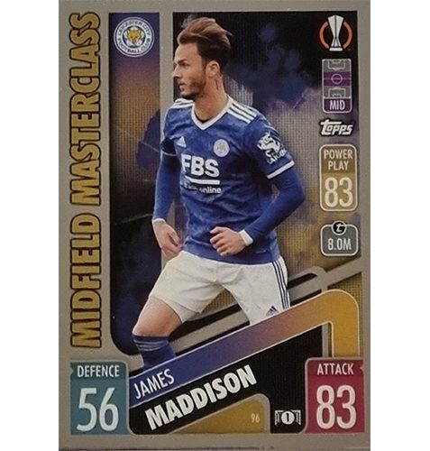 Topps Champions League 2021/2022 Nr 096 James Maddison