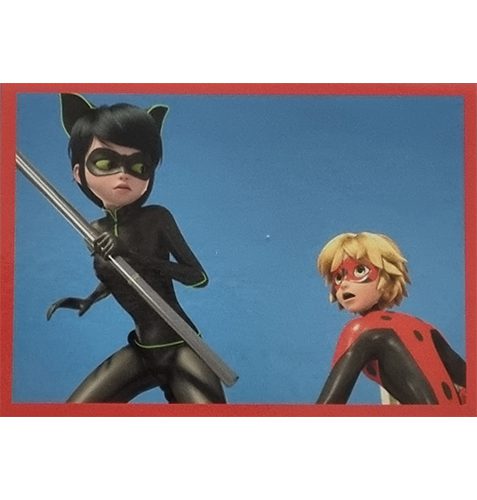 Panini Miraculous Ladybug Heroez in the World Sticker Nr 097