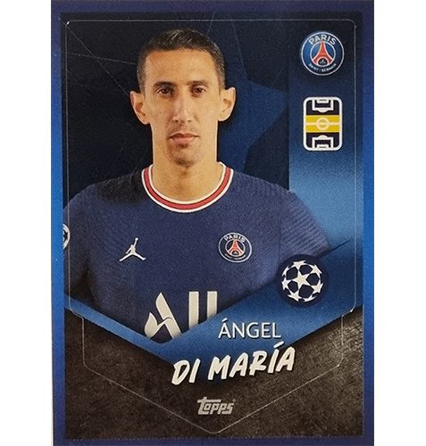 Topps Champions League Sticker 2021/2022 Nr 097 Angel Di Maria