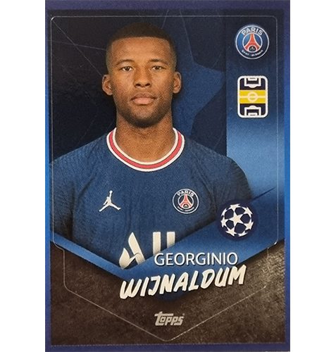 Topps Champions League Sticker 2021/2022 Nr 098 Georginio Wijnaldum