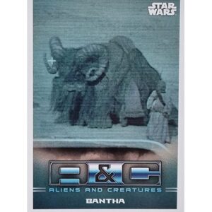 Topps The Mandalorian Trading Cards 2021 Nr AC 2 Bantha