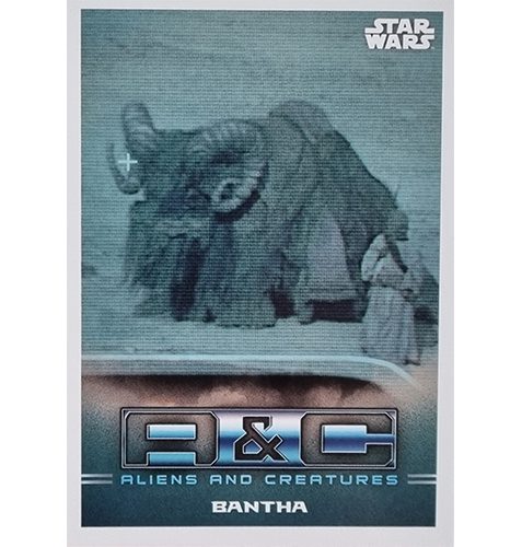 Topps The Mandalorian Trading Cards 2021 Nr AC 2 Bantha