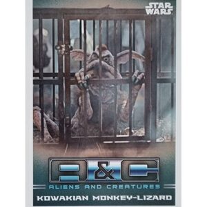 Topps The Mandalorian Trading Cards 2021 Nr AC 4 Kowakian Monkey Lizard