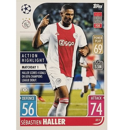 Topps Champions League Extra 2021/2022 AH 04 Sebastien Haller