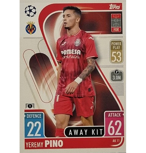 Topps Champions League Extra 2021/2022 AK 11 Yeremy Pino