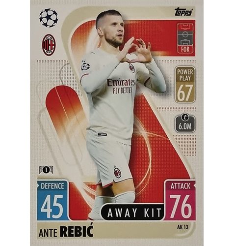 Topps Champions League Extra 2021/2022 AK 13 Ante Rebic