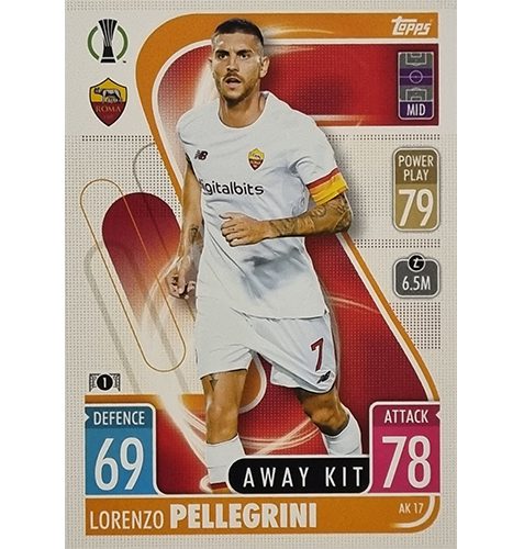 Topps Champions League Extra 2021/2022 AK 17 Lorenzo Pellegrini